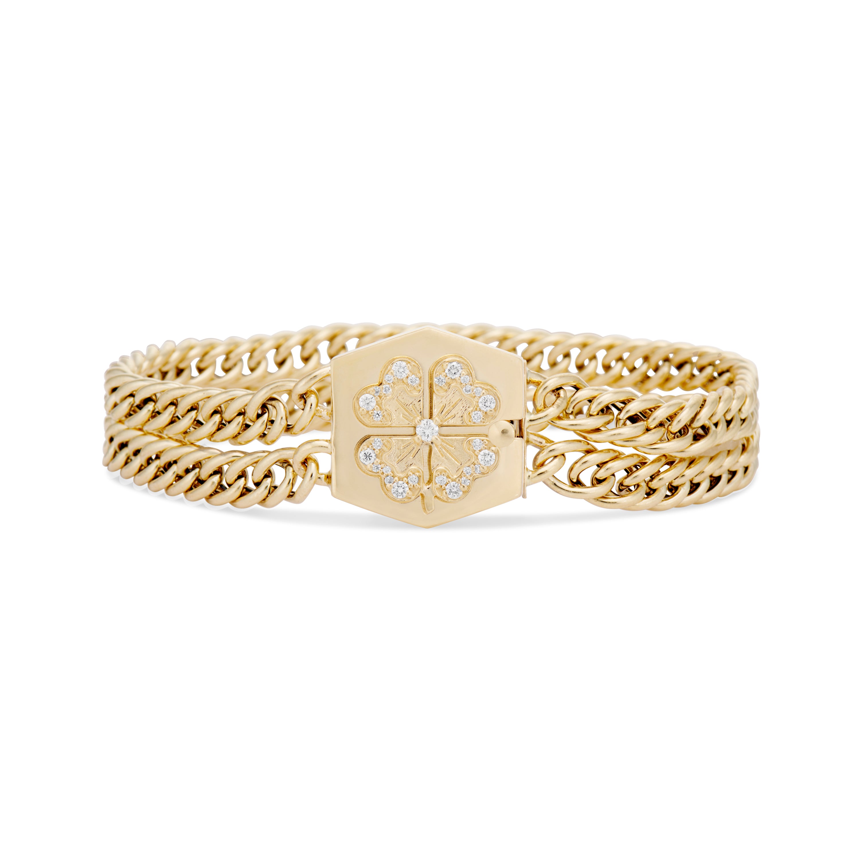 Clover Love Token Bracelet – Ashley Zhang Jewelry
