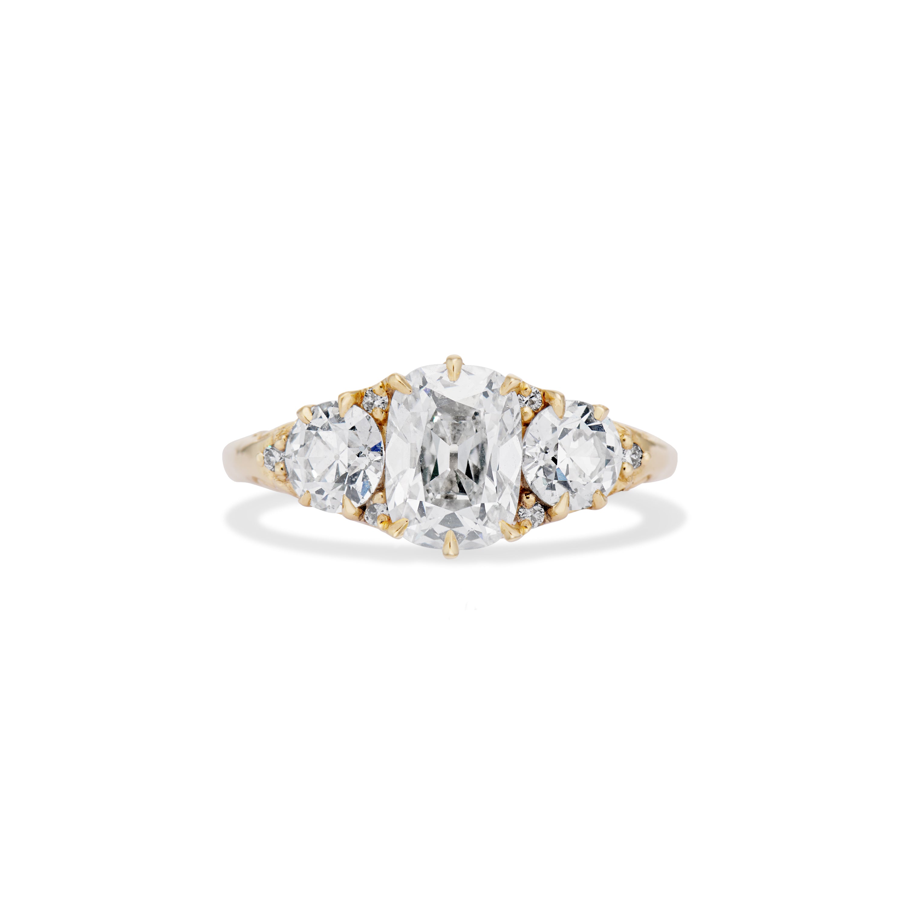 Eliette Diamond Half Hoop – Ashley Zhang Jewelry
