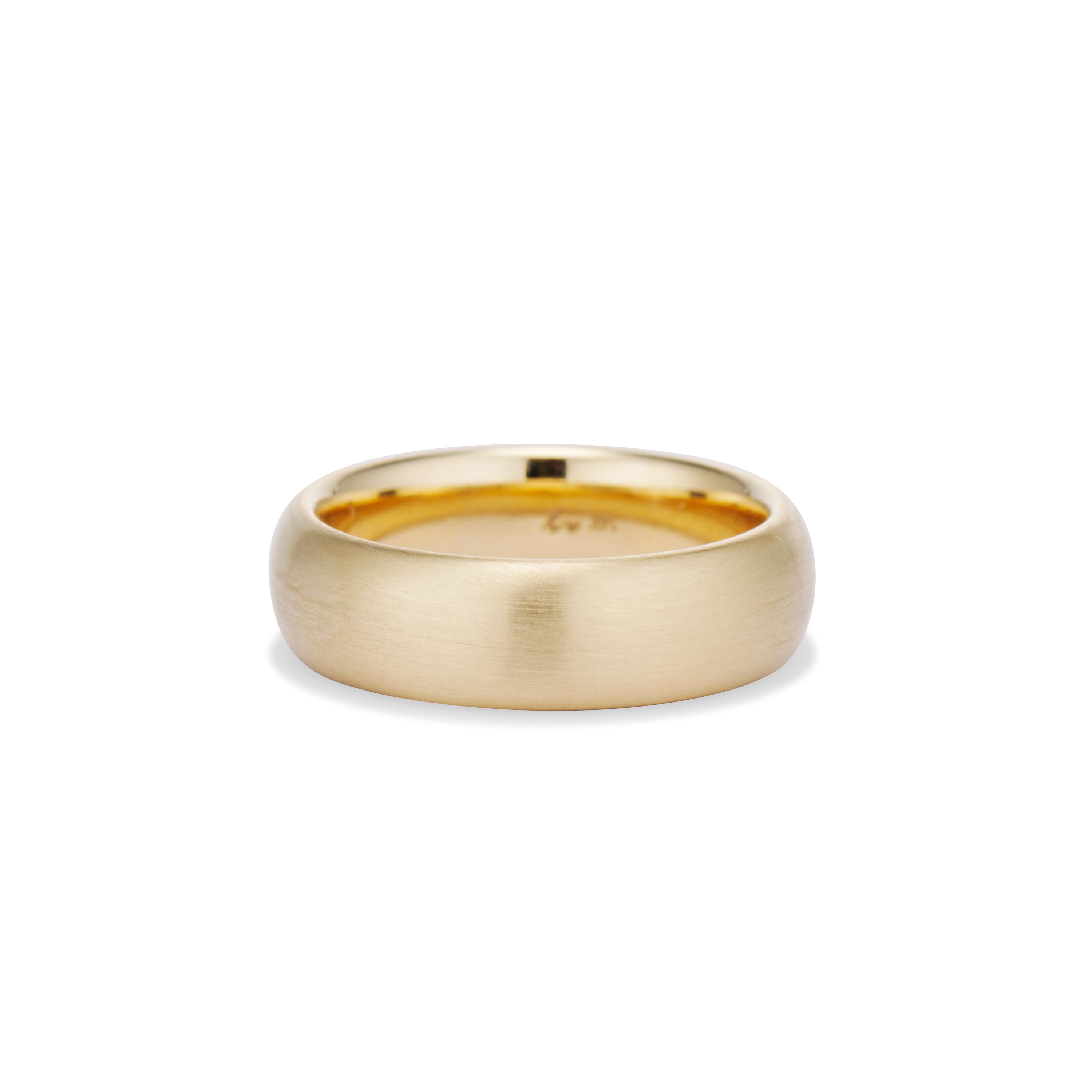 Douillet Dome Wedding Band – Ashley Zhang Jewelry