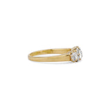 1904 Mixed Old Mine Cut Diamond Band