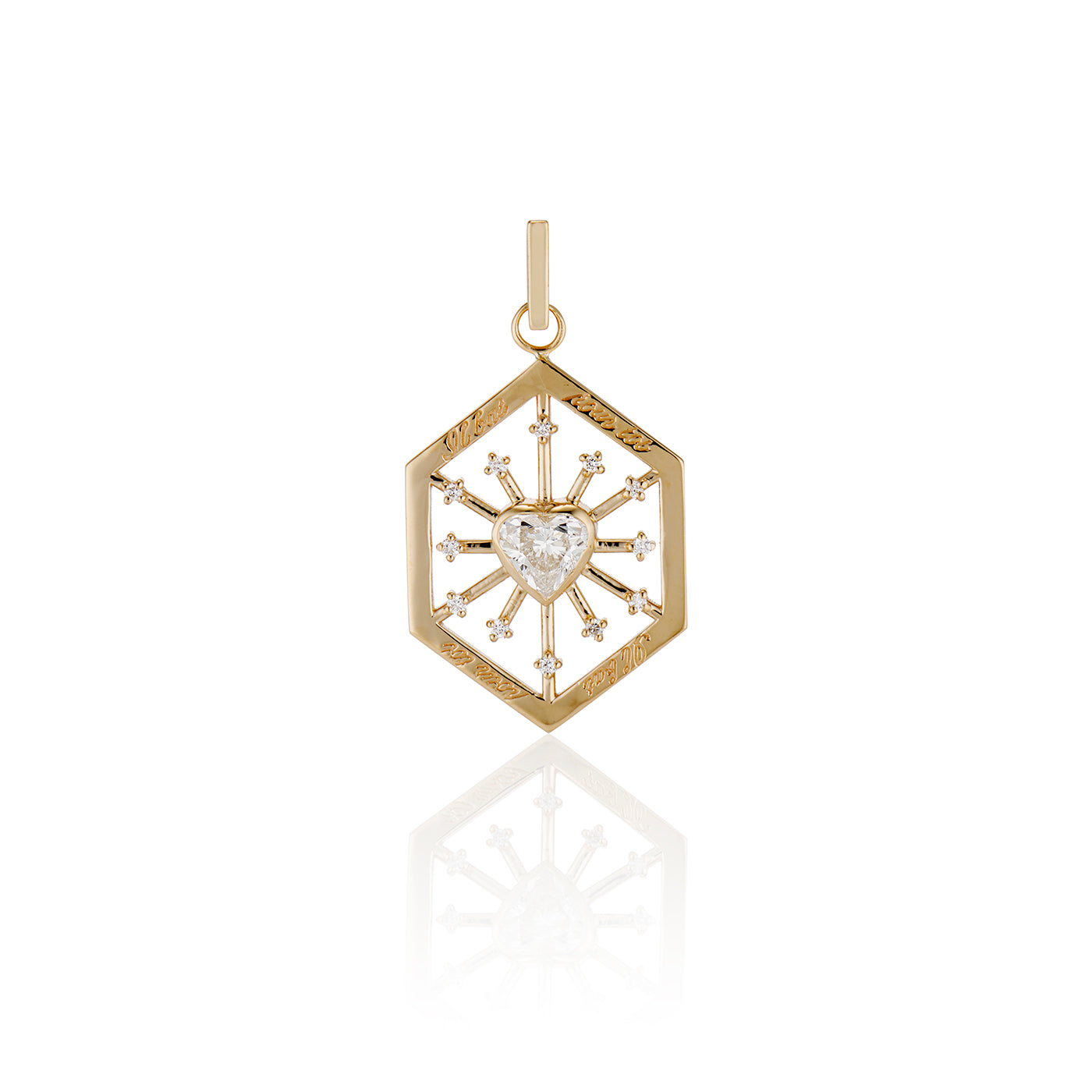Diamond Heart Love Token – Ashley Zhang Jewelry
