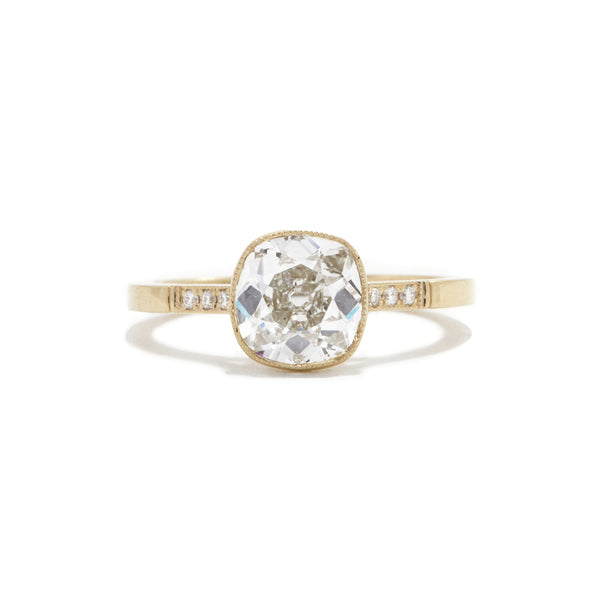 Frances Bezel Engagement Ring