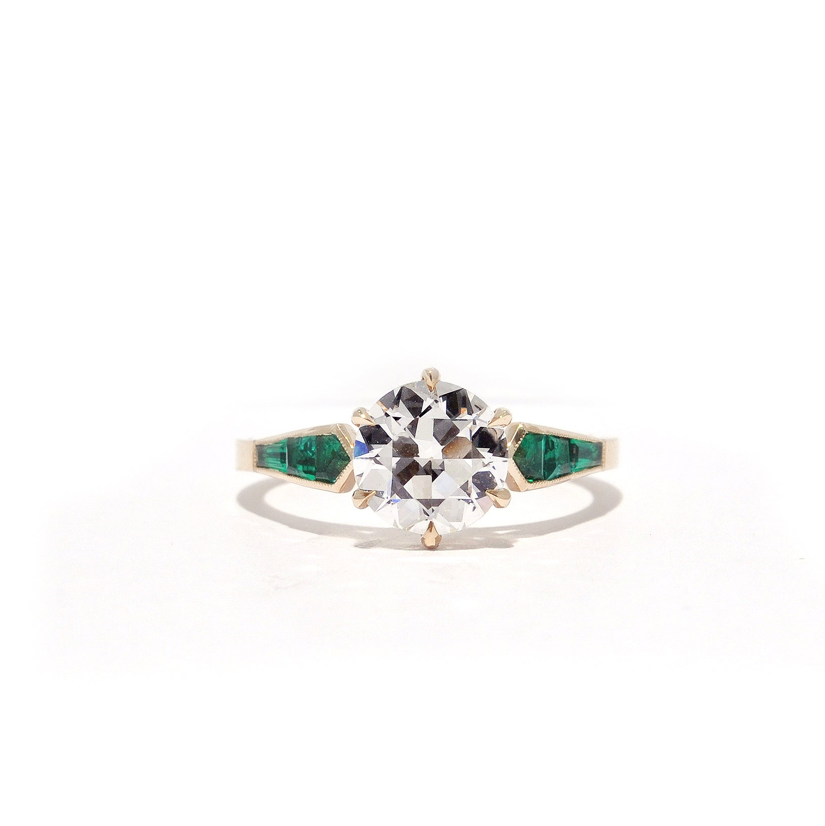 1 25 Carat Diamond Engagement Ring - Rose Gold 14KT
