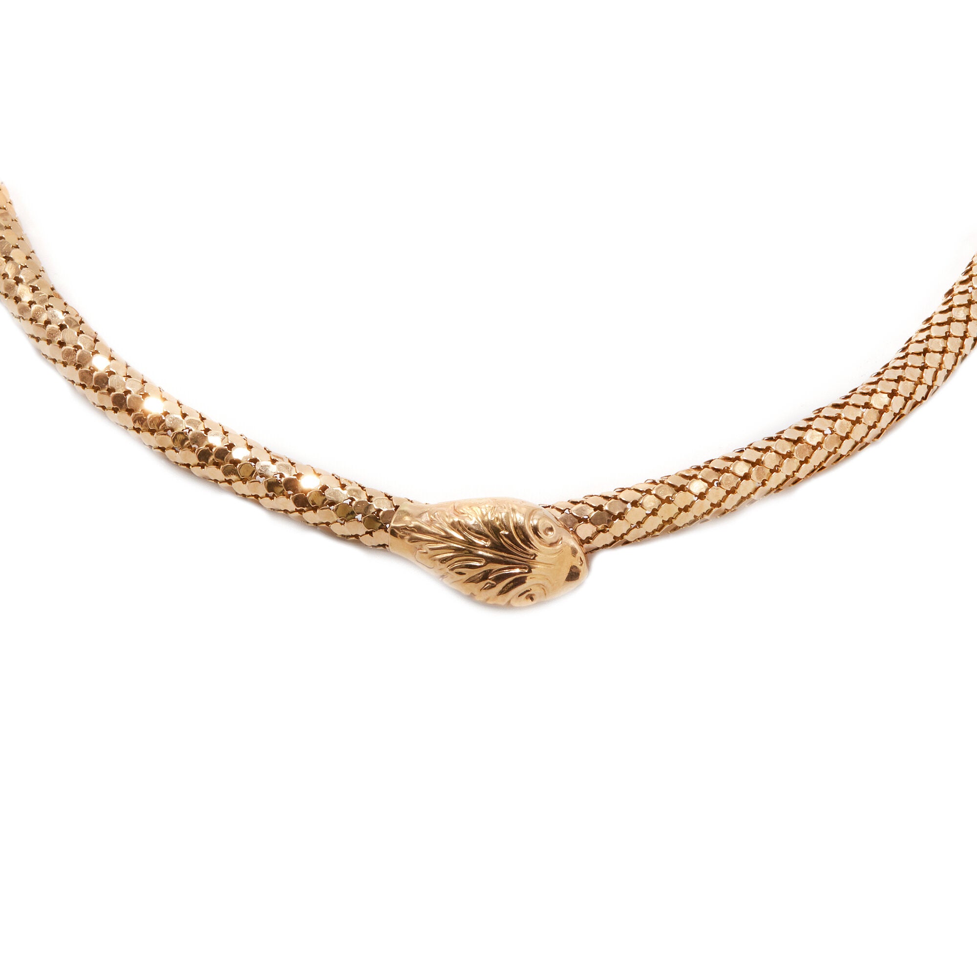 Retro Snake Necklace – Ashley Zhang Jewelry