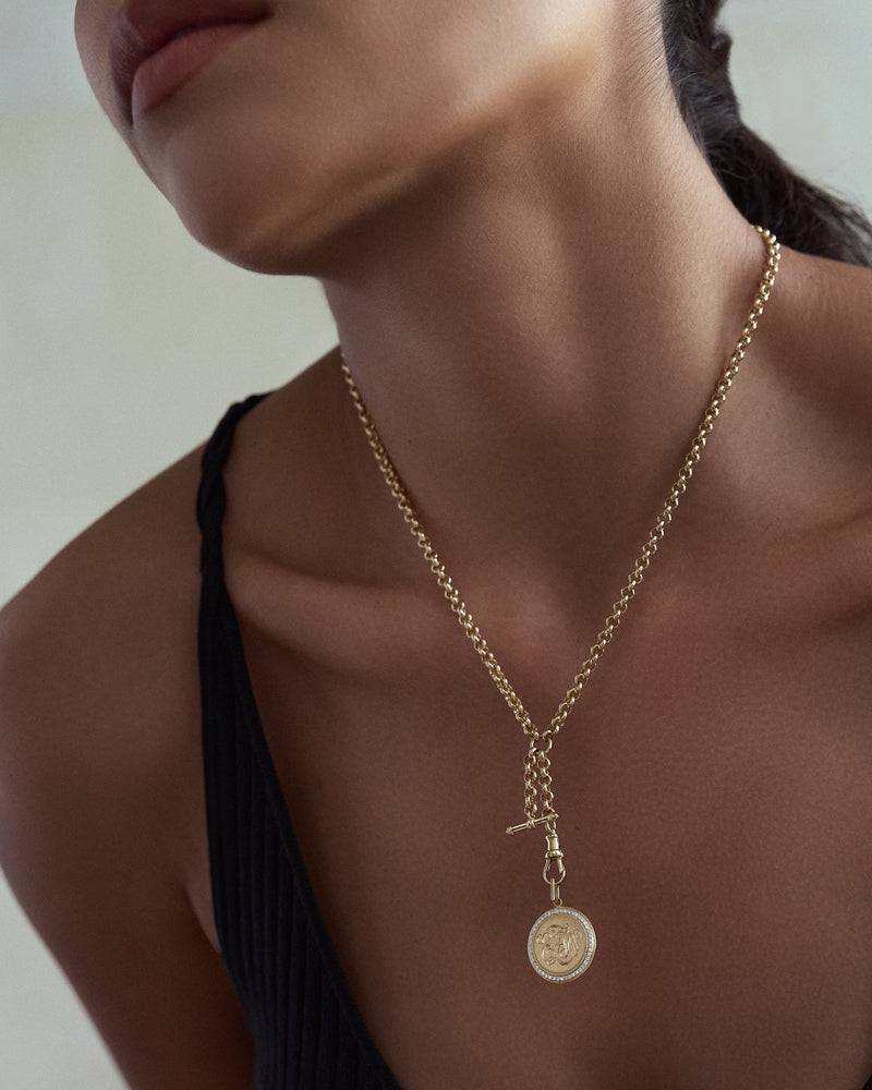 Albert Chain with Dog Clip Clasp