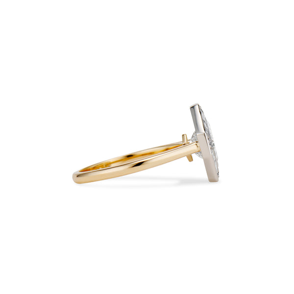 1.21 Carat Asscher Cut Edith Engagement Ring