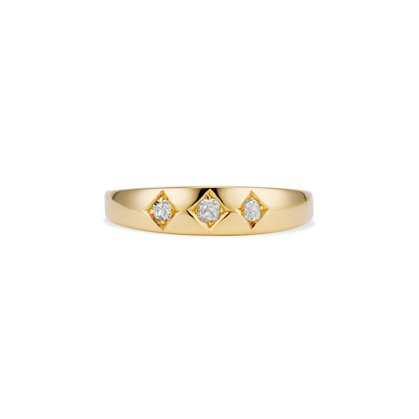 1881 Three Diamond Petite Gypsy Ring