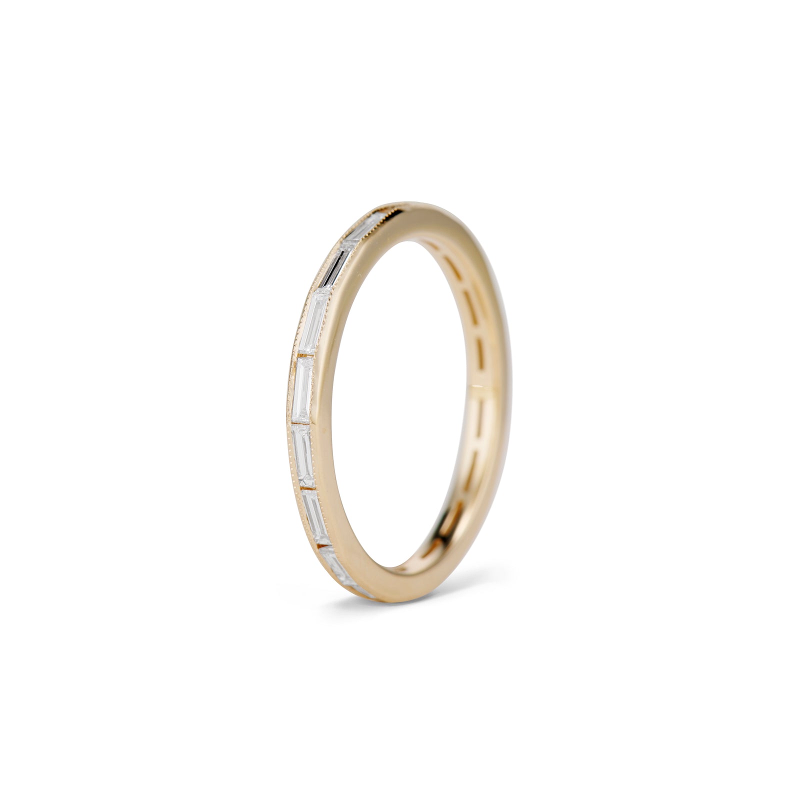 Julien Skinny Baguette Diamond Eternity Band – Ashley Zhang Jewelry
