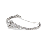 Mid Century Marquise Diamond Bracelet