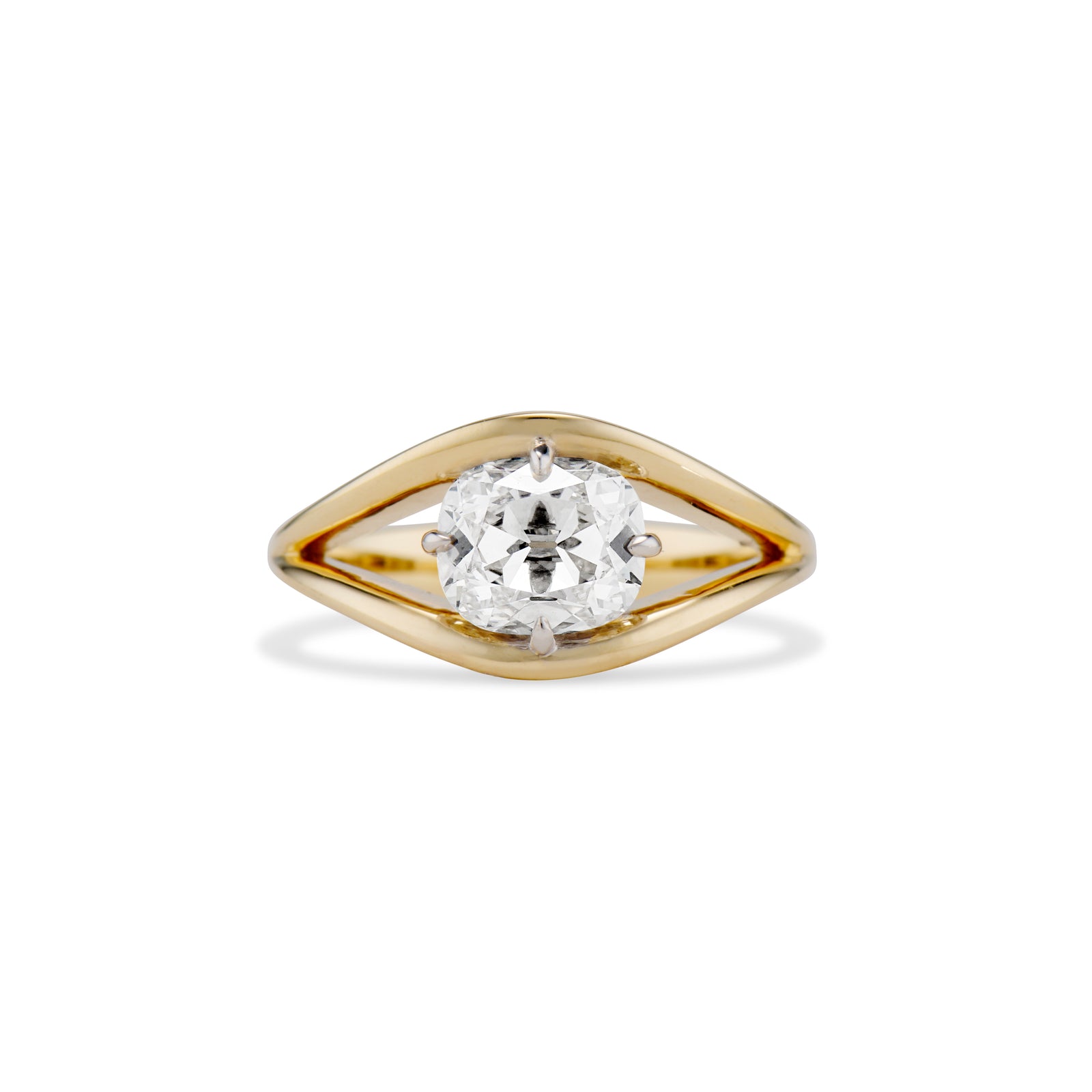 1.15 Carat Antique Old Mine Cut Rory Engagement Ring – Ashley