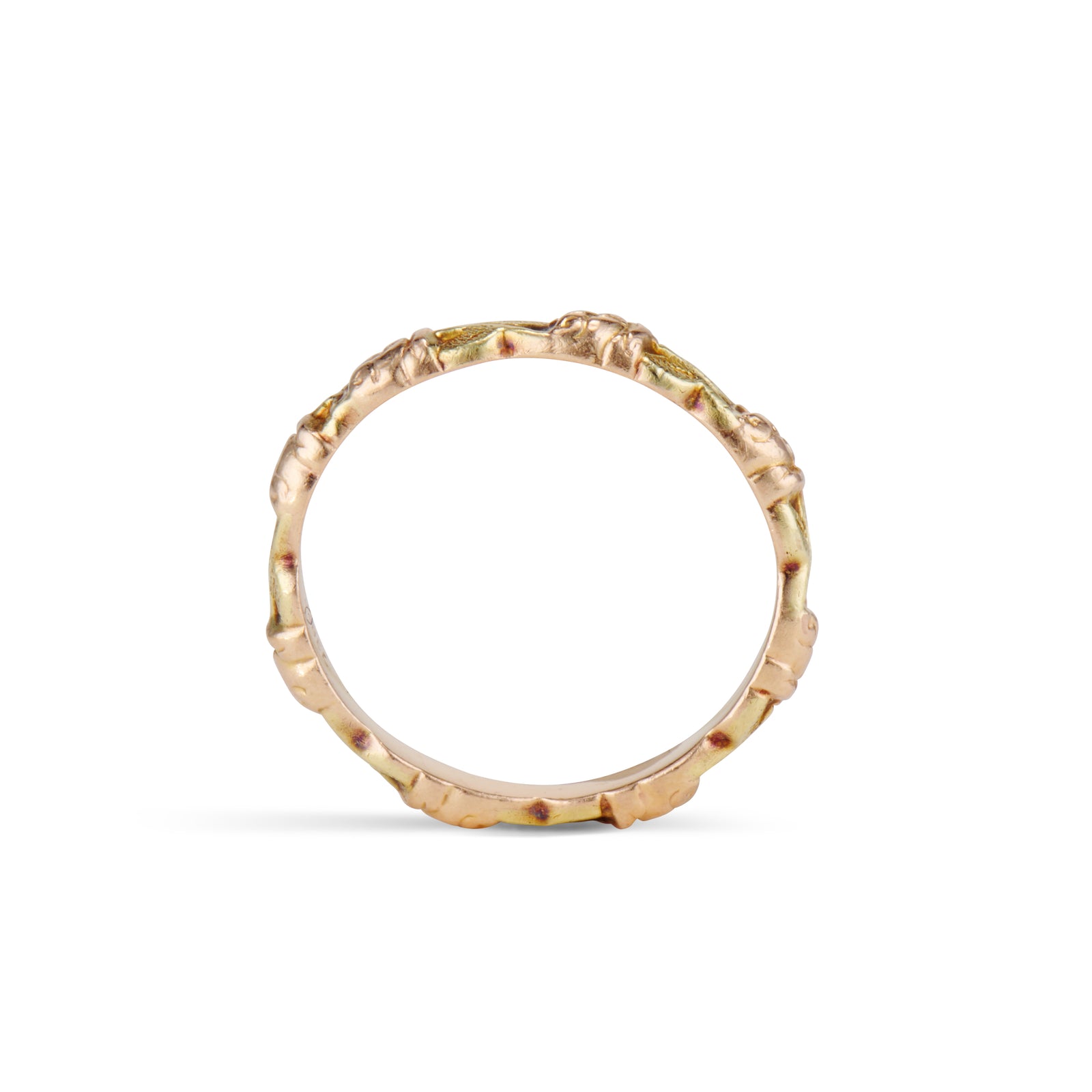 Vintage Carved Floral Jabel Band – Ashley Zhang Jewelry