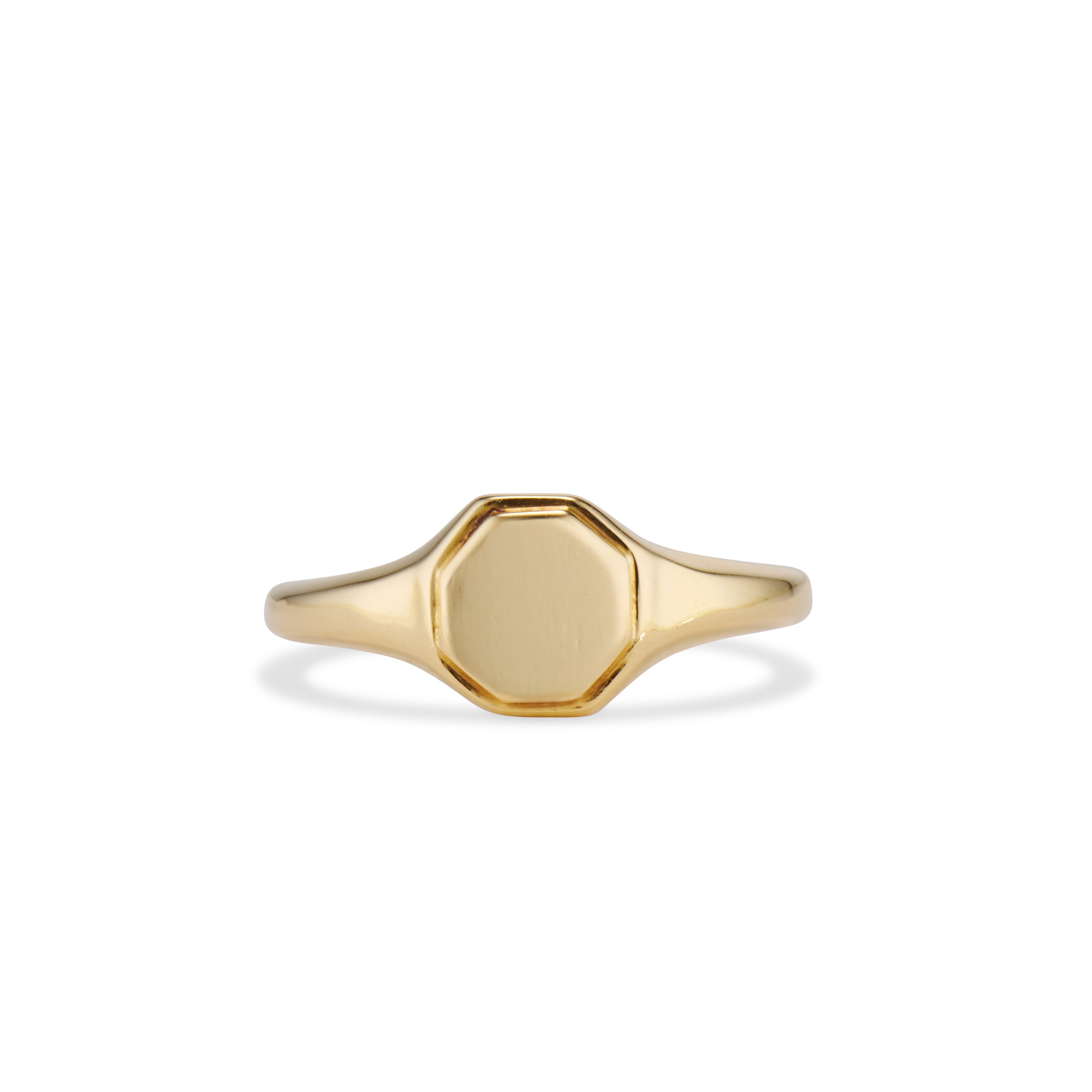 1921 Petite Octagon Signet Ring – Ashley Zhang Jewelry