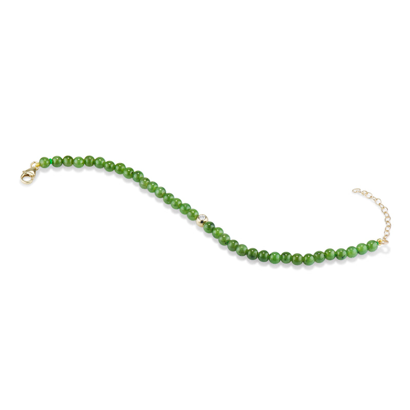 Celestial Jade' Faceted Bead Bracelet – Ashlen Designs