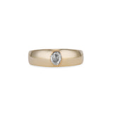 Rose Cut Diamond Gypsy Ring