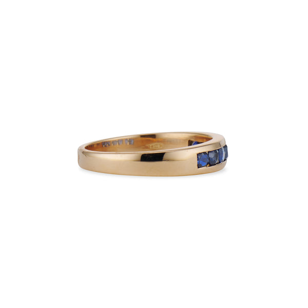 Sapphire Channel Set Band