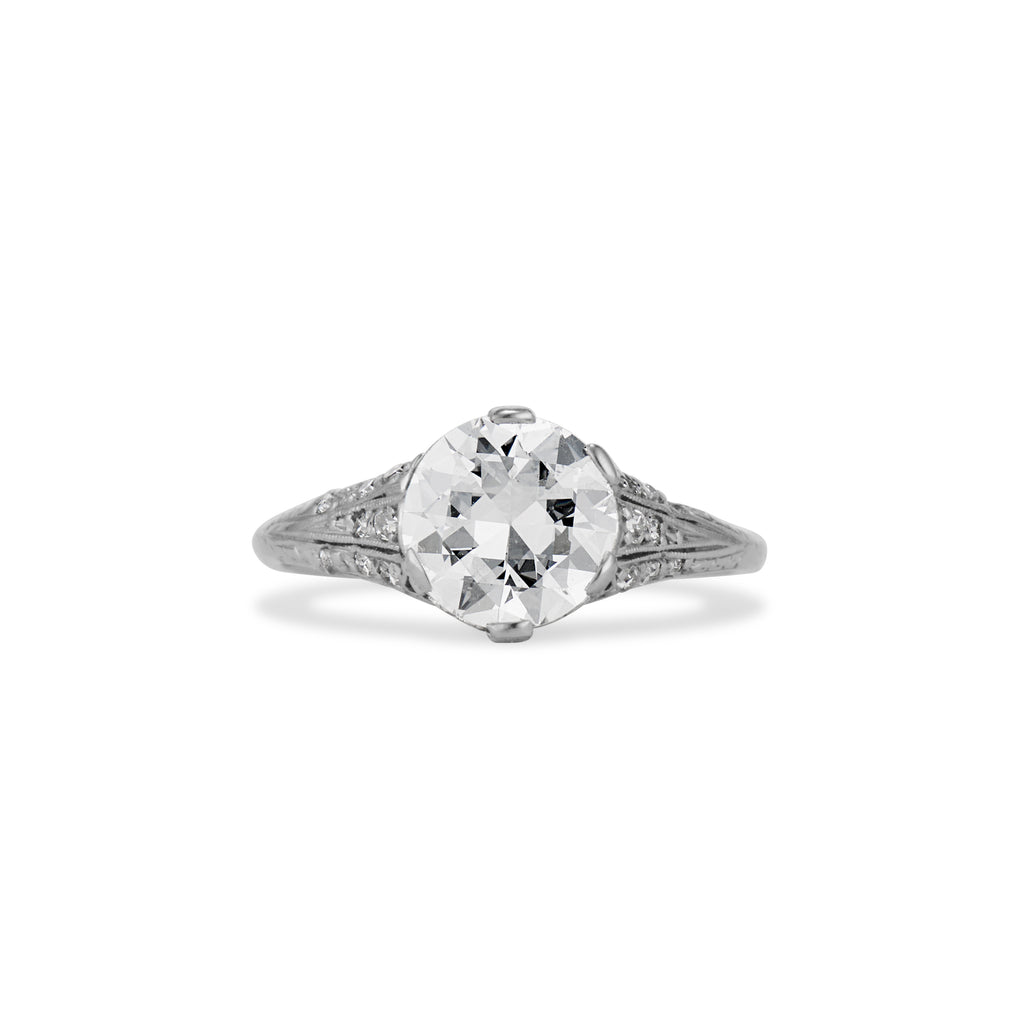 1.45 Transitional Cut Diamond Ring – Ashley Zhang Jewelry
