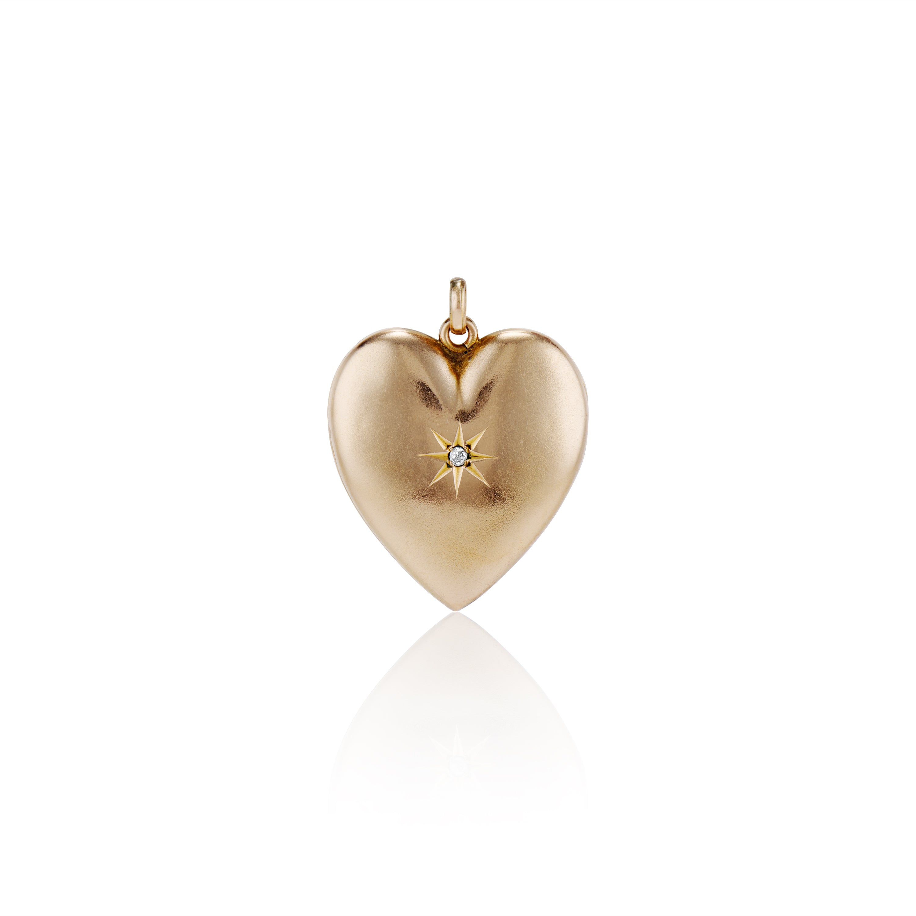 Diamond Star Heart Locket – Ashley Zhang Jewelry