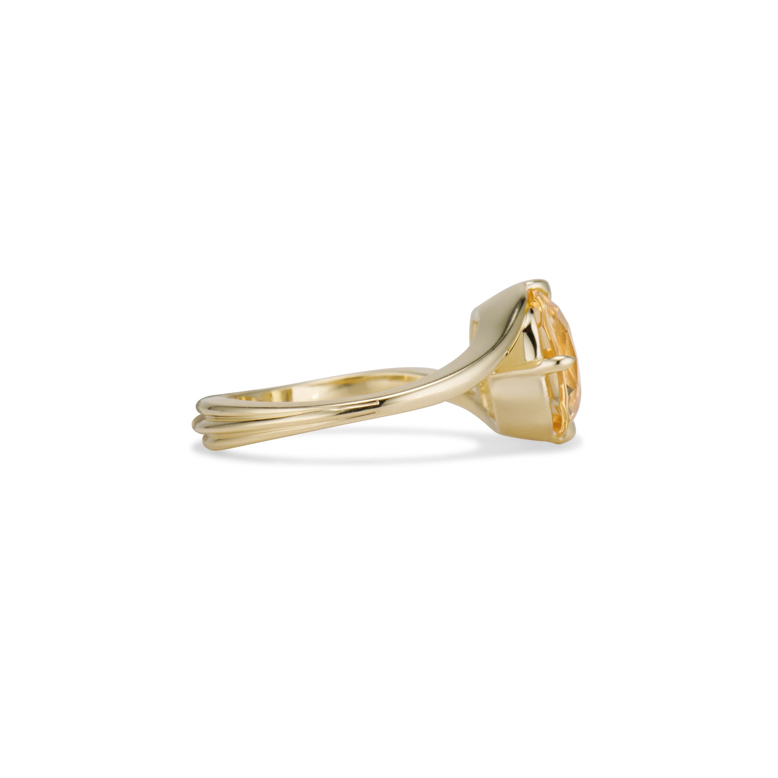 Old Mine Cut Citrine Serra Ring – Ashley Zhang Jewelry