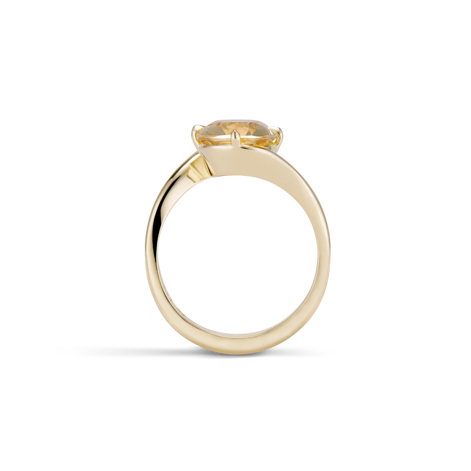 Old Mine Cut Citrine Serra Ring – Ashley Zhang Jewelry