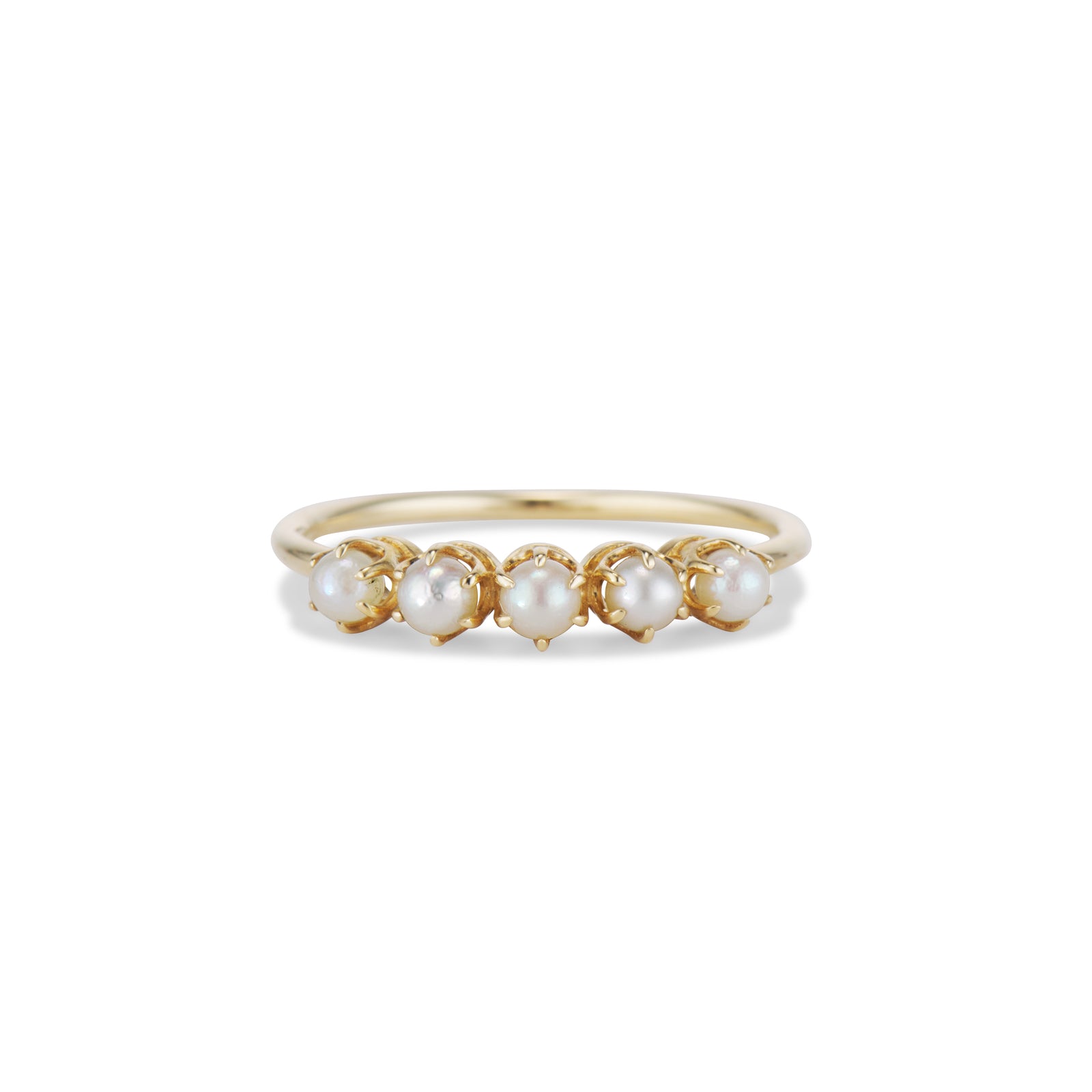 Seed Pearl Ring – Ashley Zhang Jewelry
