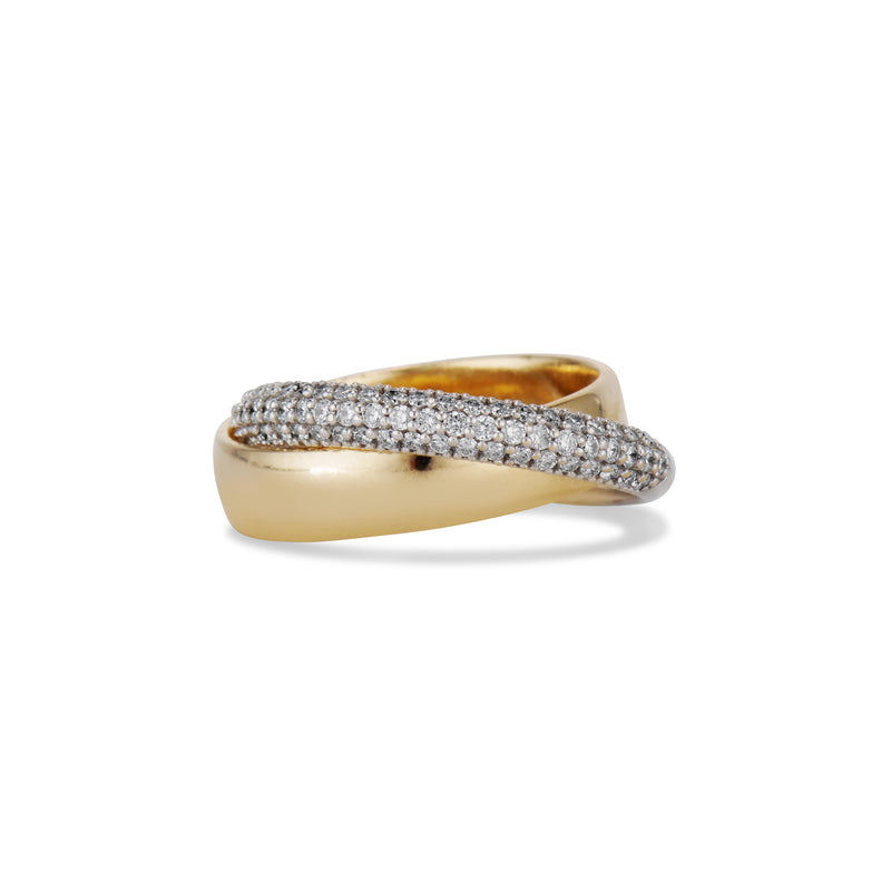 Luna Pavé Rolling Ring