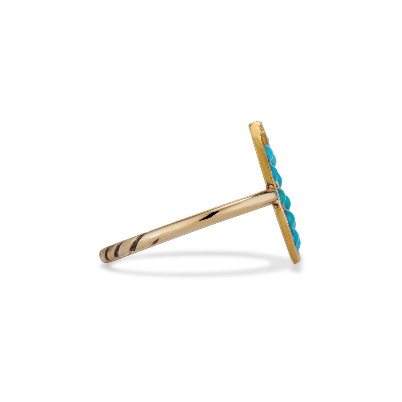 Turquoise Victorian Horseshoe Ring – Ashley Zhang Jewelry Turquoise Victorian Horseshoe Ring – Ashley Zhang Jewelry