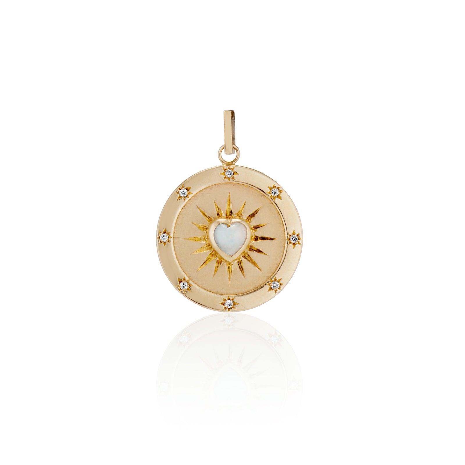 Opal Heart Starlight Pendant – Ashley Zhang Jewelry