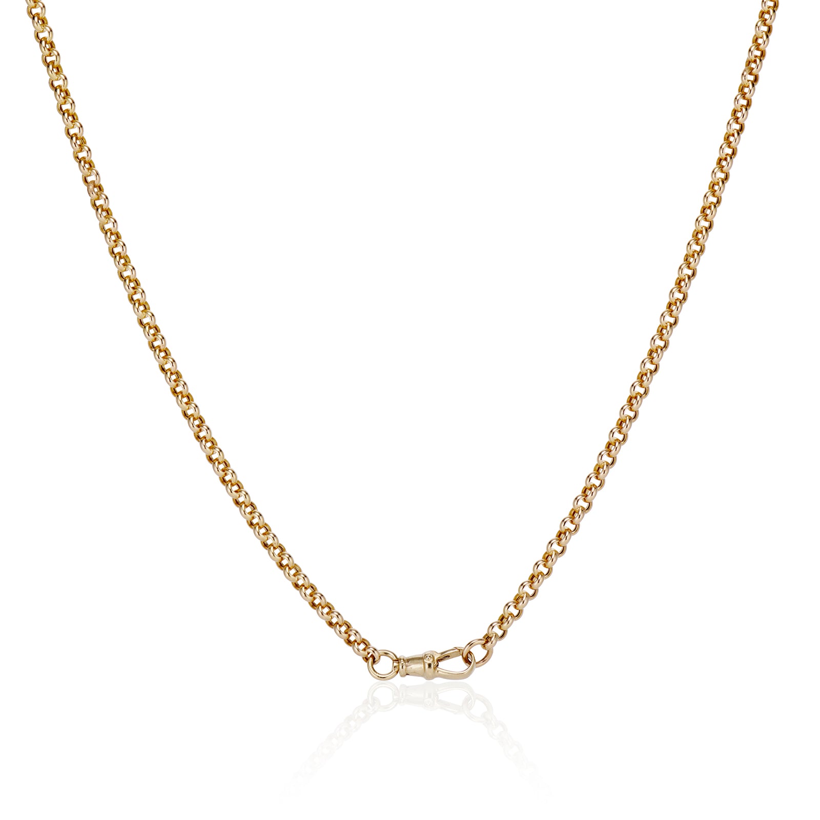 Large Belcher Chain with Dog Clip Clasp – Ashley Zhang Jewelry