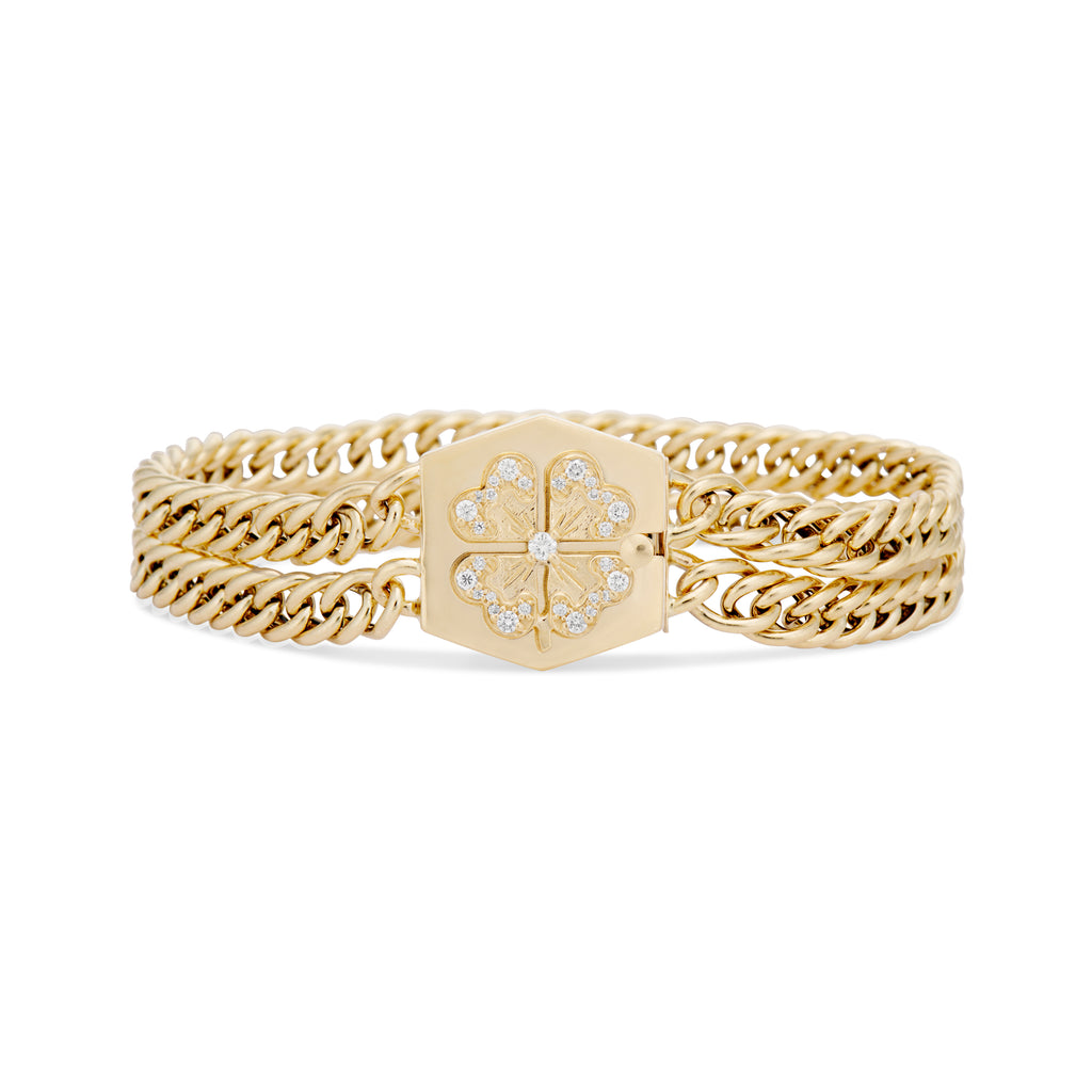 Clover Love Token Bracelet – Ashley Zhang Jewelry