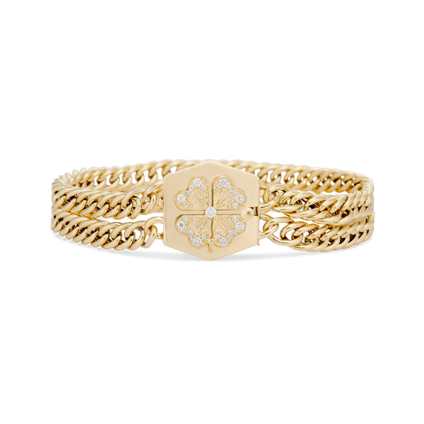 Clover Love Token Bracelet – Ashley Zhang Jewelry
