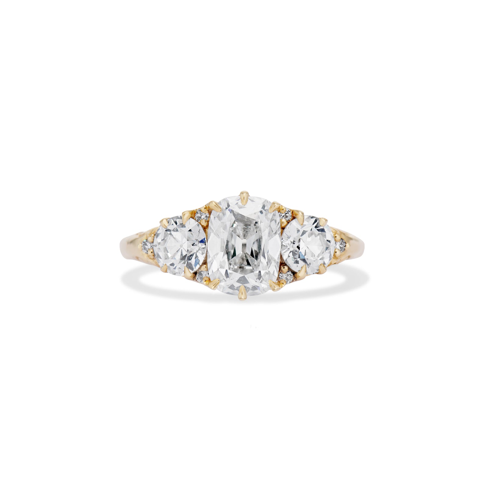 Eliette Diamond Half Hoop – Ashley Zhang Jewelry
