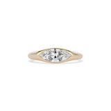 1.00 Marquise Diamond Gypsy Ring