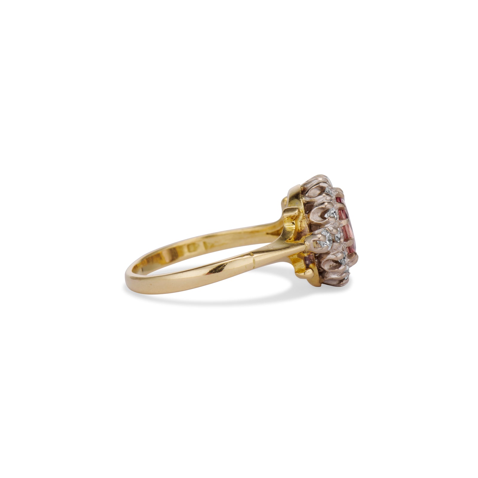 Oval Rose Cut Pink Sapphire Ring – Ashley Zhang Jewelry
