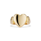 Antique Heart Signet Ring