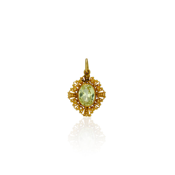 Victorian Chrysoberyl Pendant