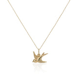 Estate Swallow Necklace