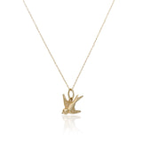 Estate Swallow Necklace