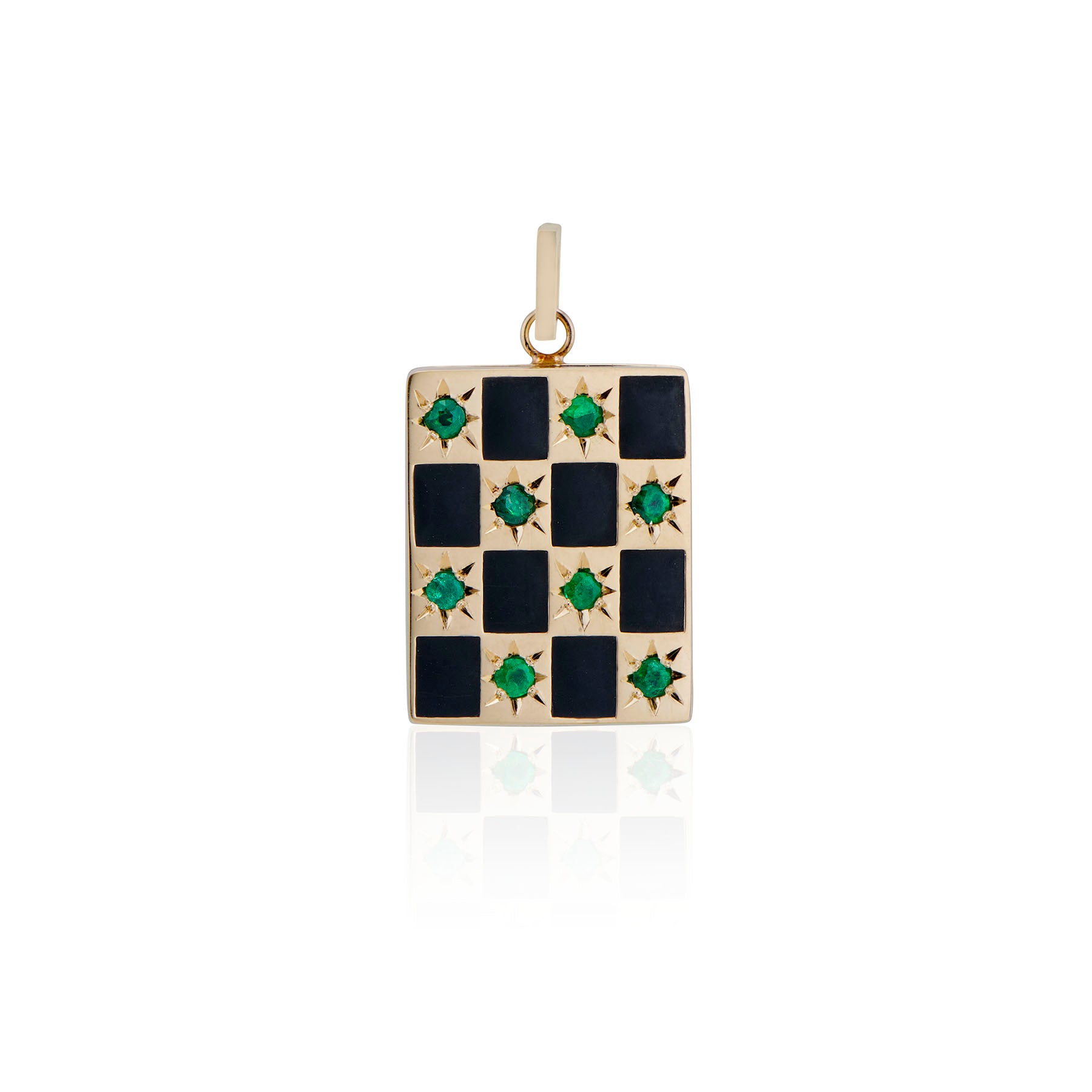 Emerald Star Chess Locket – Ashley Zhang Jewelry