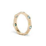 Petite Old Mine Green Tourmaline Finley Ring