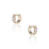 Demi Carré Huggie Earrings