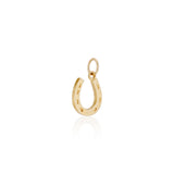 British Gold Horseshoe Charm