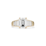 1.90 Carat Emerald Cut Arden Engagement Ring