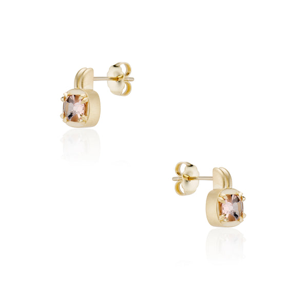 Old Mine Morganite Lilah Earrings