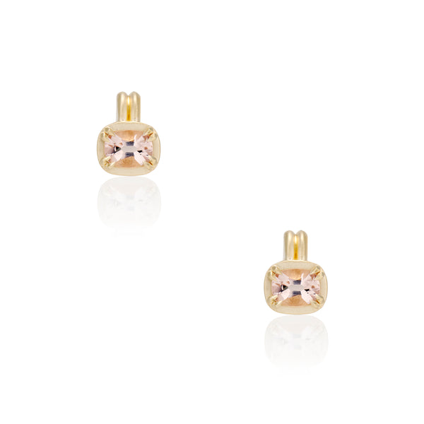 Old Mine Morganite Lilah Earrings