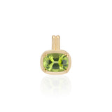Elongated Old Mine Peridot Lilah Pendant