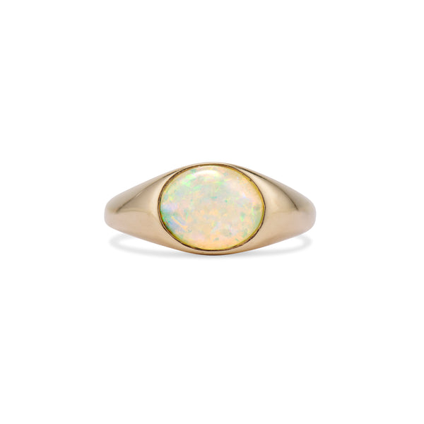 Opal Cabochon Ring