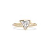 1.20 Carat Trillion Cut Diamond Solitaire Ring