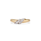 Mid Century Two Tone Cartier Ring