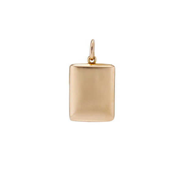 Antique Gold Rectangle Locket