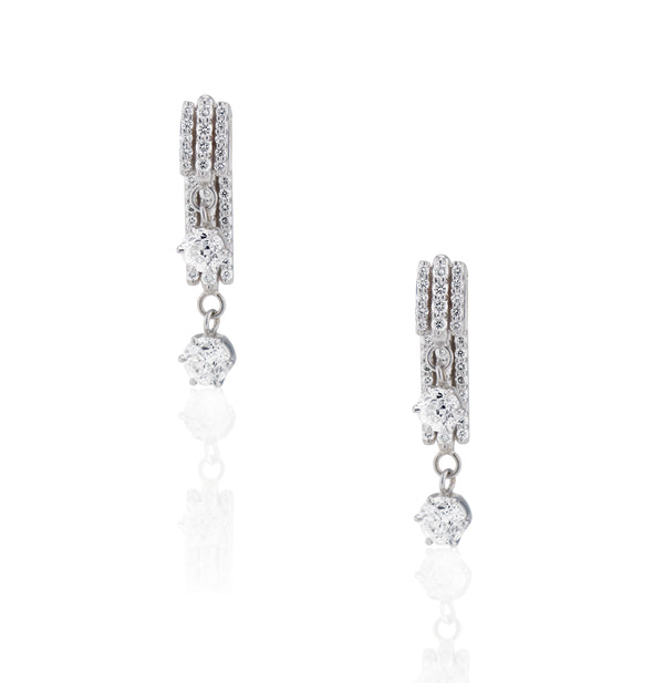 Old Mine Diamond Pavé Finley Earrings